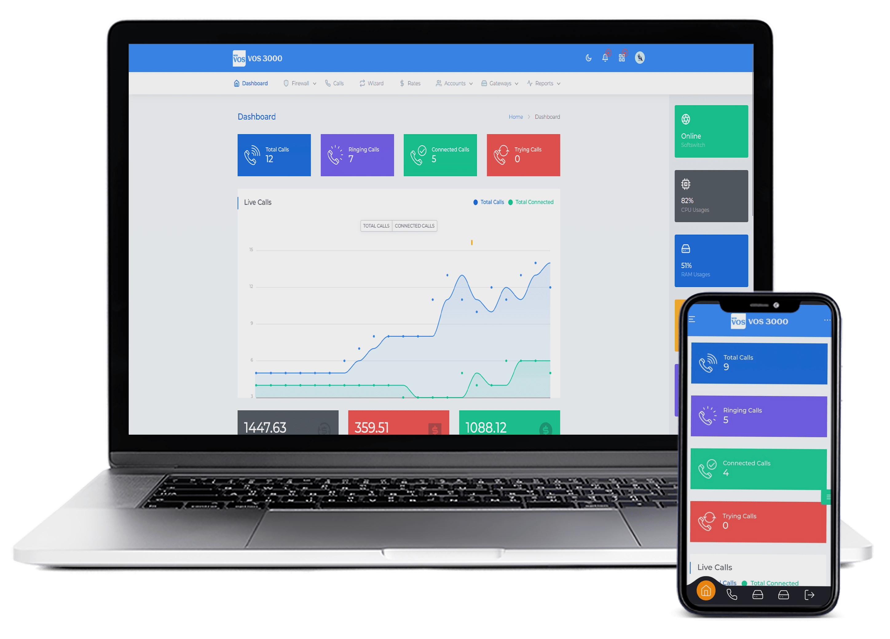 web vos3000 multi device